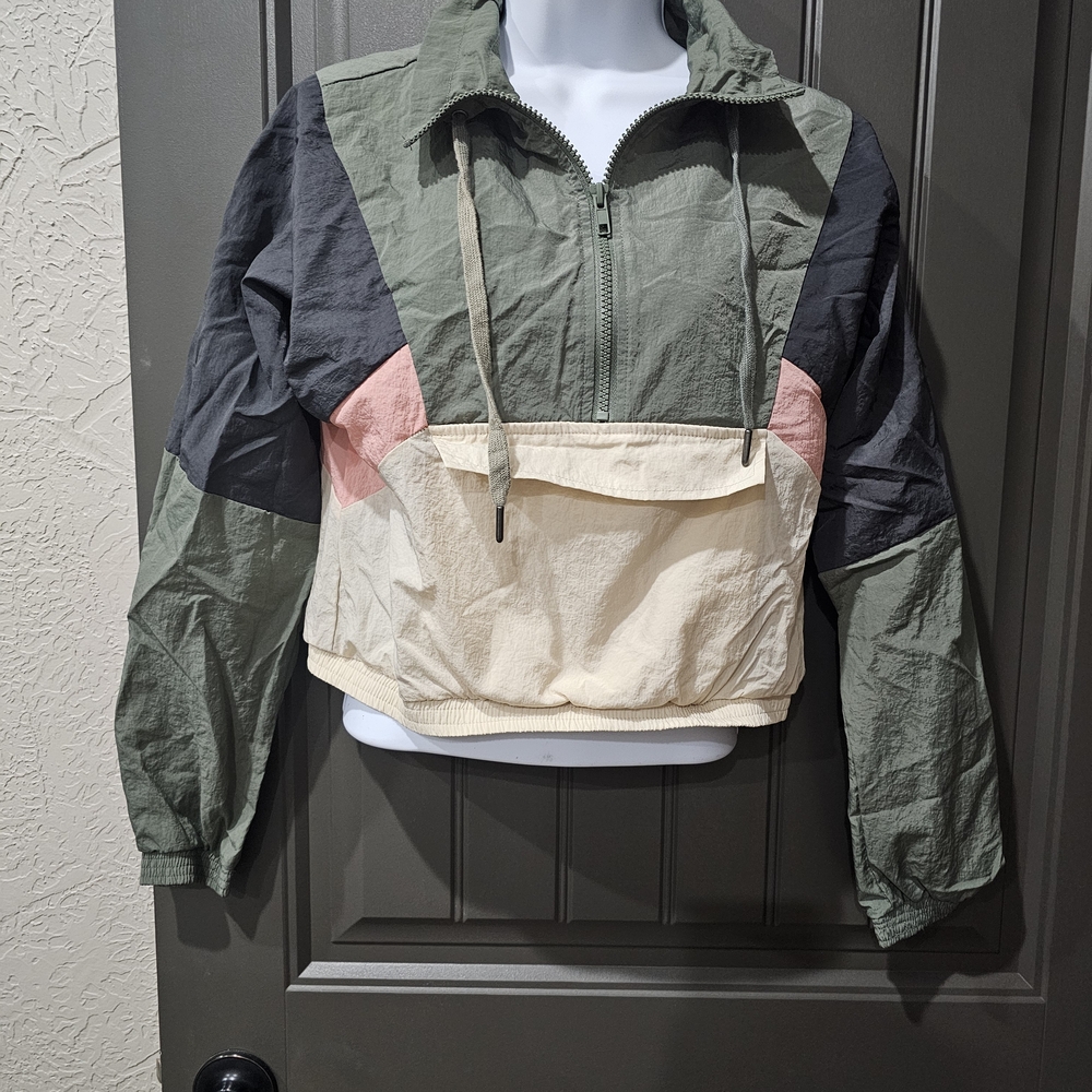 Colorblock Bomber Jacket